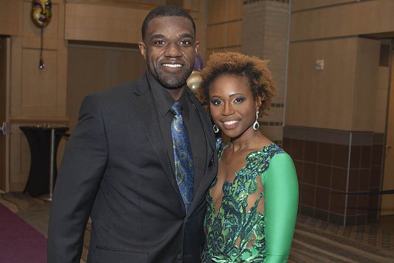 Fred Gipson and Alexis Barnes / Photo by Michael Hampton