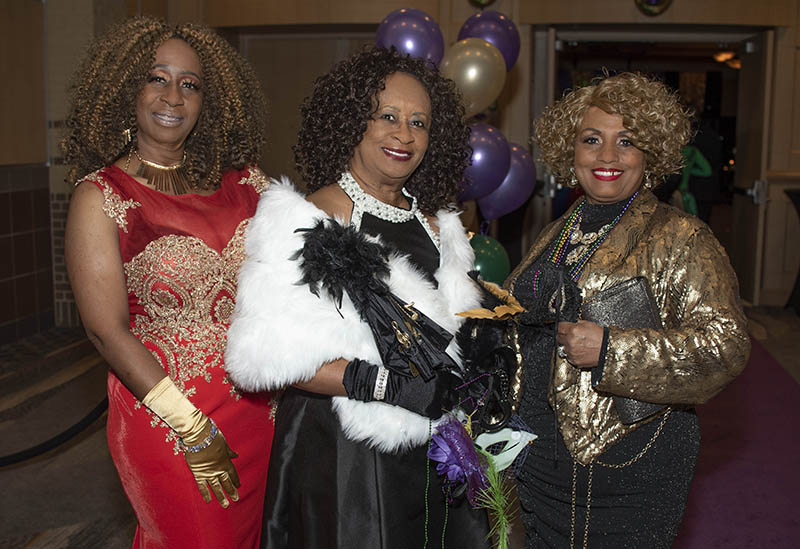 Michiba Smith, Gloria Smith and Betty McMillon / Photo by Michael Hampton