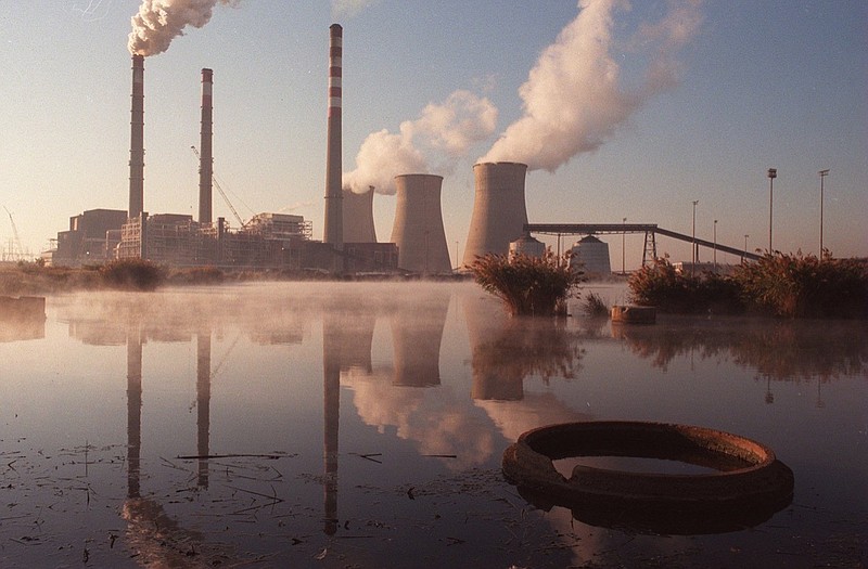 Staff Photo by Kathleen Cole / The Paradise Fossil Plant near Drakesboro, Ky. is one of 11 coal plants where TVA says it is spending $5 billion to clean up.