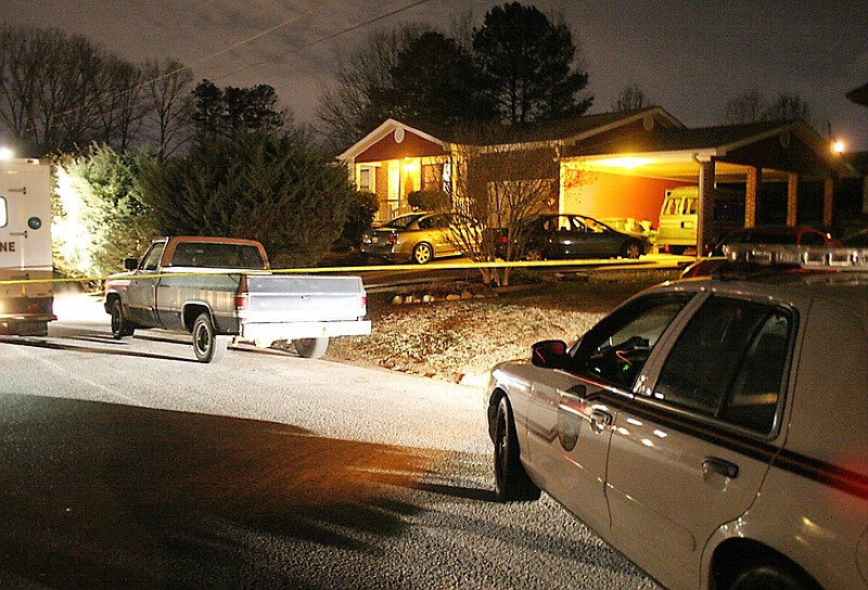 FILE- Staff photo of a home in which Chattanooga police found 68-year-old Franklin Bonner deceased. 