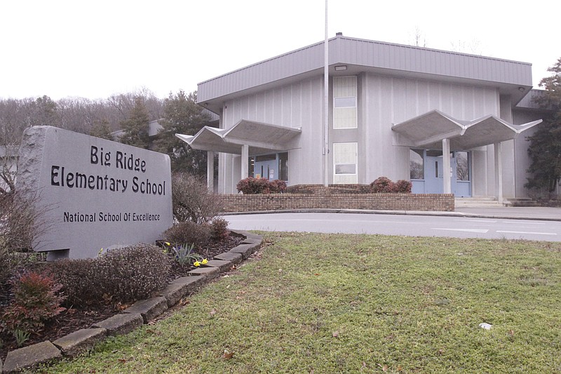 Staff Photo by Patrick Smith Feb 22, 2013 - Big Ridge Elementary School, 5210 Cassandra Smith Road in Hixson, Tenn., is one of the sites.