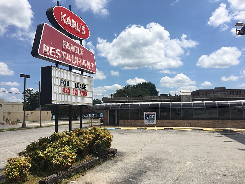 Photo by Dave Flessner / Karl's restaurant at 5100 Hixson Pike has permanently closed. The family diner opened in 1964 as a Rebel Drive-In