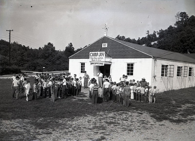 This mid-20th century photo of Camp Joy in Harrison, Tenn., is part of the Chattanoga Free-Press photo archive, courtesy of ChattanoogaHistory.com.
