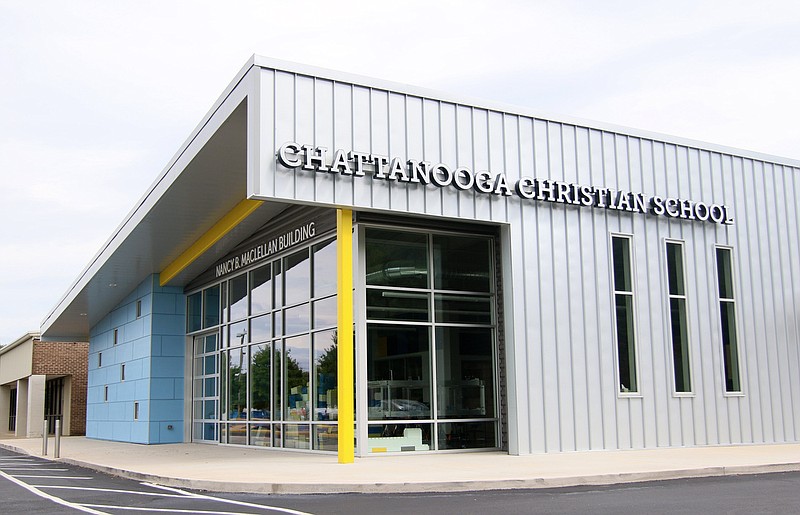 Staff file photo / Chattanooga Christian School, located at 3354 Charger Drive, was photographed on Wednesday, July 17, 2019 in Chattanooga, Tennessee. 