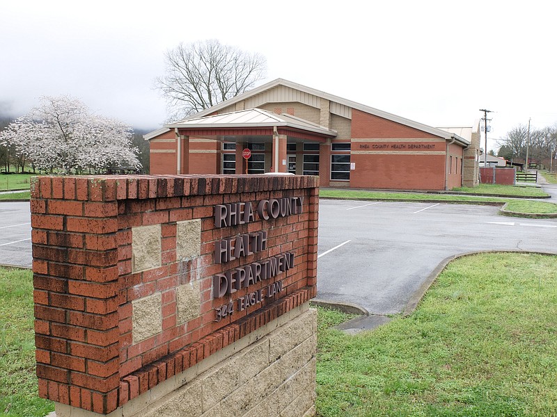 Staff photo by Tim Barber/ The Rhea County Health Department is located in Evensville, Tenn.
