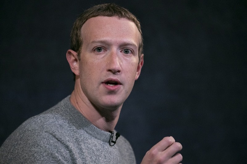 This Oct. 25, 2019 file photo shows Facebook CEO Mark Zuckerberg speaking at the Paley Center in New York. If you want a gauge for what the future of office work will look like, watch how the biggest tech companies are preparing for a post-pandemic world. During an employee town hall Thursday Facebook CEO Mark Zuckerberg said "We want to make sure we move forward in a measured way". Facebook, which has nearly 45,000 employees, is looking five to 10 years down the line as it plans for more remote work, even when COVID-19 is no longer a threat that keeps its employees working from home. (AP Photo/Mark Lennihan)


