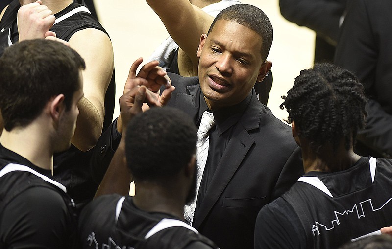 Staff file photo by Robin Rudd / UTC men's basketball coach Lamont Paris has had a busy offseason filling holes on the Mocs' roster ahead of the 2020-21 campaign.