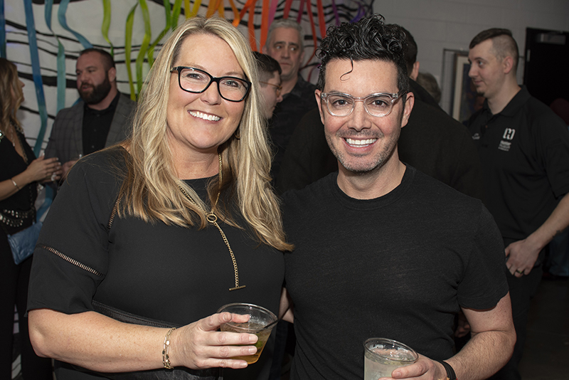 Ashley Wright and Rob Praino / Photo by Michael Hampton