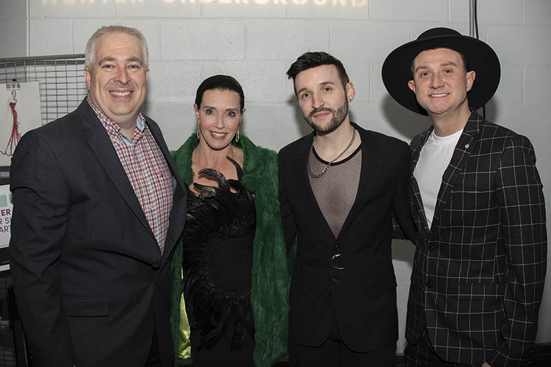Kevin Lusk, Tracie LeSar, Casey Yoshida and Ryan King / Photo by Michael Hampton