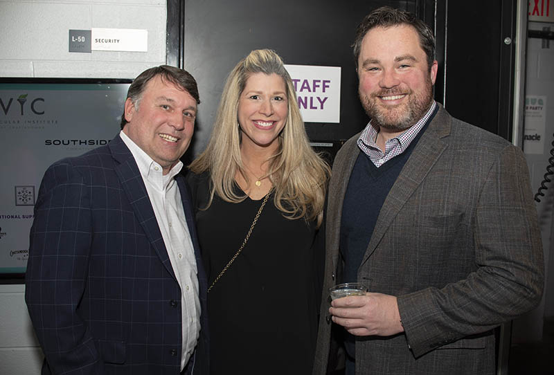 Garrett & Brandi McAlpin and Paul Barnett / Photo by Michael Hampton