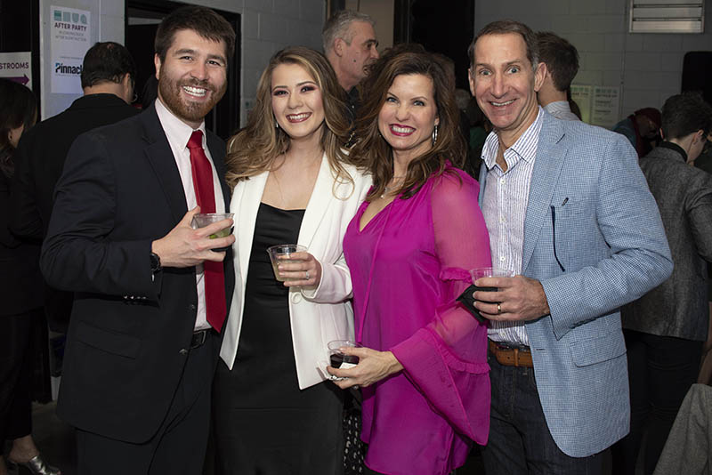 Caleb & Katie Sanchez and Sarah & Joe DiNicolantonio / Photo by Michael Hampton