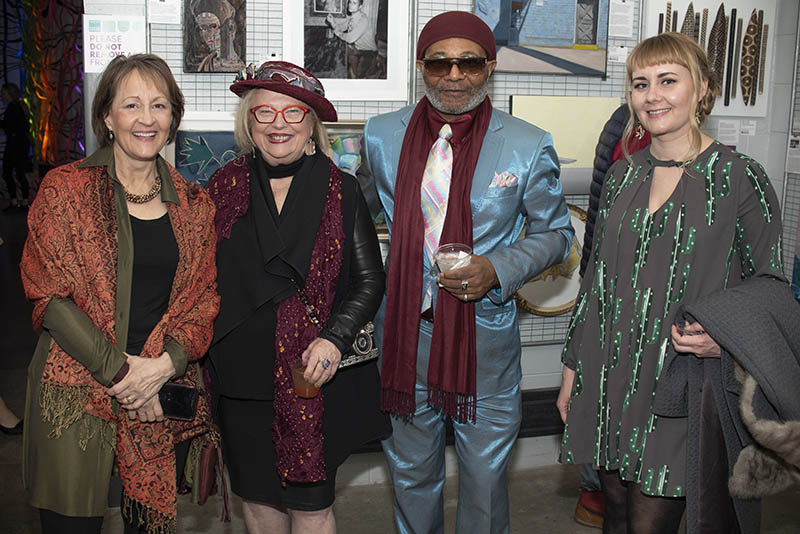 Nadine Koski, Cam Busch, Tony Smith and Jodine Koski / Photo by Michael Hampton