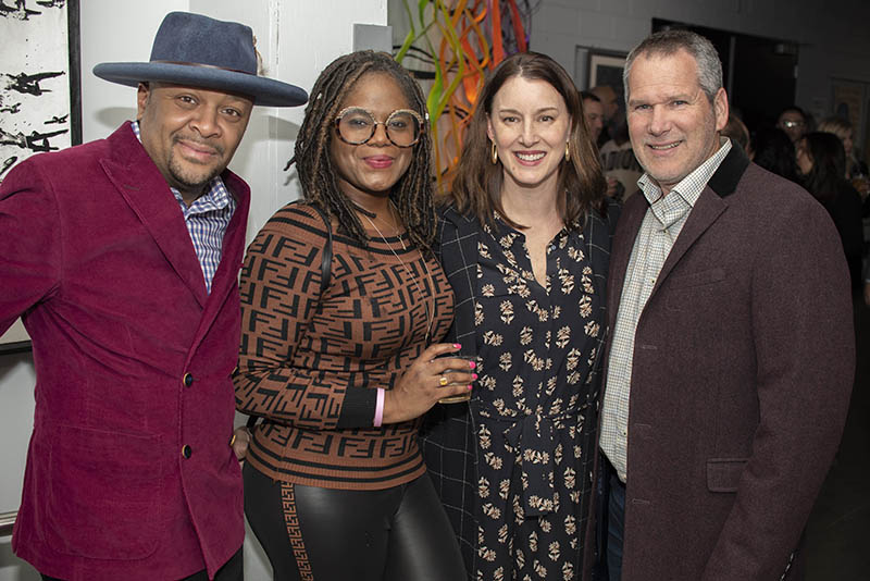 Ernest & Vernisha Savoy and Katherine & Rig Burger / Photo by Michael Hampton