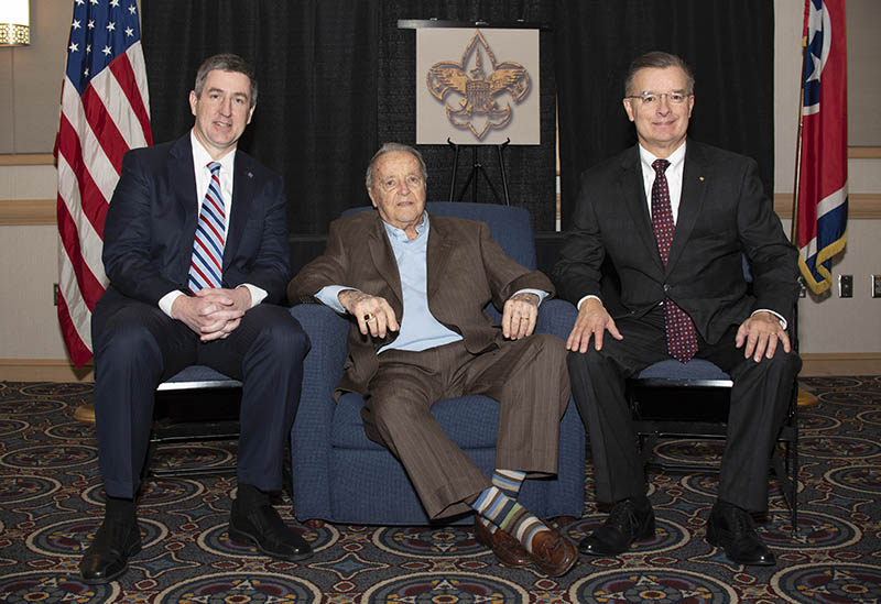 Jay Dale, Coach Bobby Bowden and Scott Fosse / Photo by Michael Hampton