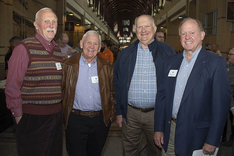 George Davenport, Bud Alley, Owen Maddux and Bill Leonard / Photo by Michael Hampton
