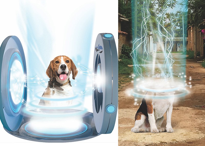 Getty Images / Photo Illustration by Matt McClane / In 2030, the Chatter staff predicts that EPB will utilize a new "triple gig" technology powered by 5G to unveil the world's first teleportation device. A beagle's molecules will be torn apart and then pieced together across the continent.
