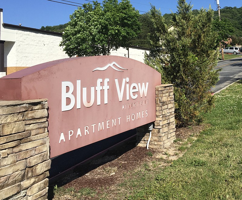 Photo by Dave Flessner / The Bluff View Apartments, which were built in 2000, sold for $18.3 milllion