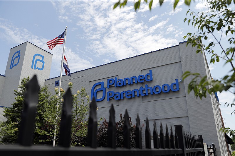 FILE - In this Tuesday, June 4, 2019 file photo, a Planned Parenthood clinic is seen in St. Louis. (AP Photo/Jeff Roberson, File)


