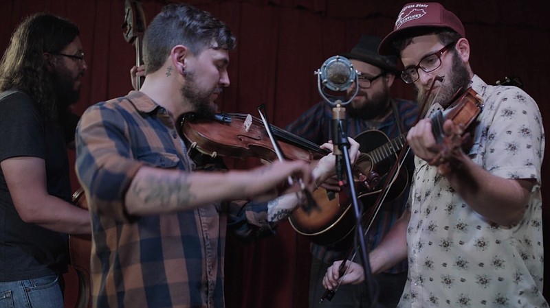 Contributed photo from 'The Mountain Minor"/ The Tillers perform during a scene from "The Mountain Minor," an award-winning film that premieres tonight on the Heartland Network. It will be available via streaming and will be rebroadcast in the coming weeks.