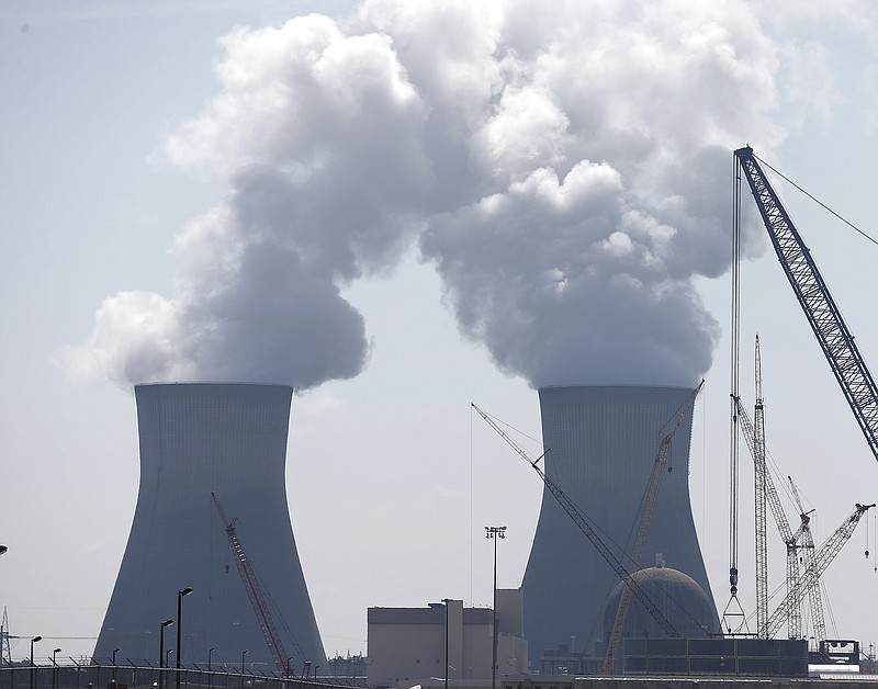 File photo / Cooling towers at Plant Vogtle Nuclear Power Plant are shown in Waynesboro, Ga. 