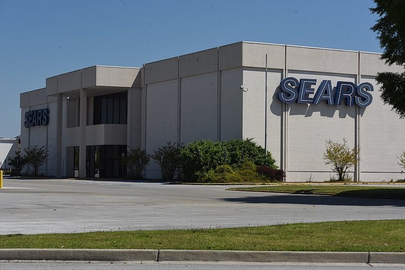 Staff photo by Tim Barber/ The Northgate Sears store sits idle after the department store closed in 2019.