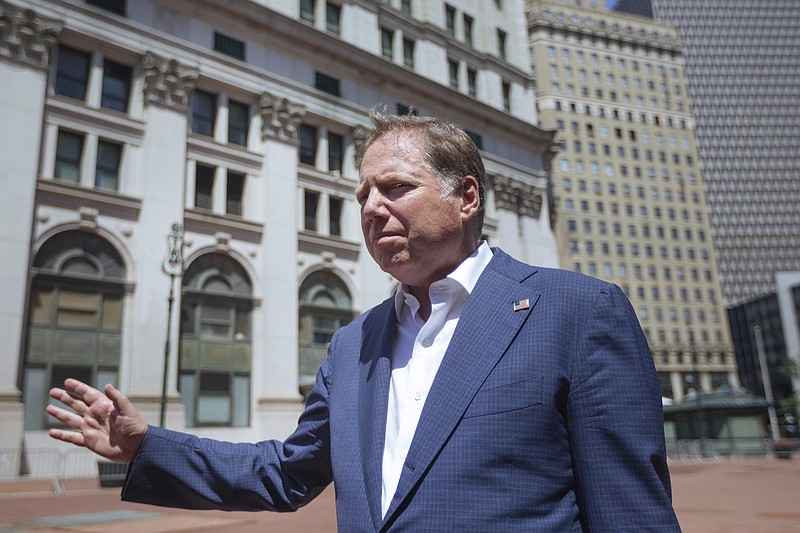 Photo by Kevin Hagen of The Associated Press / Geoffrey S. Berman, United States attorney for the Southern District of New York, arrives at his office in New York on Saturday, June 20, 2020. The Justice Department moved abruptly Friday night to oust Berman, the U.S. attorney in Manhattan overseeing key prosecutions of President Donald Trump's allies and an investigation of his personal lawyer Rudy Giuliani.