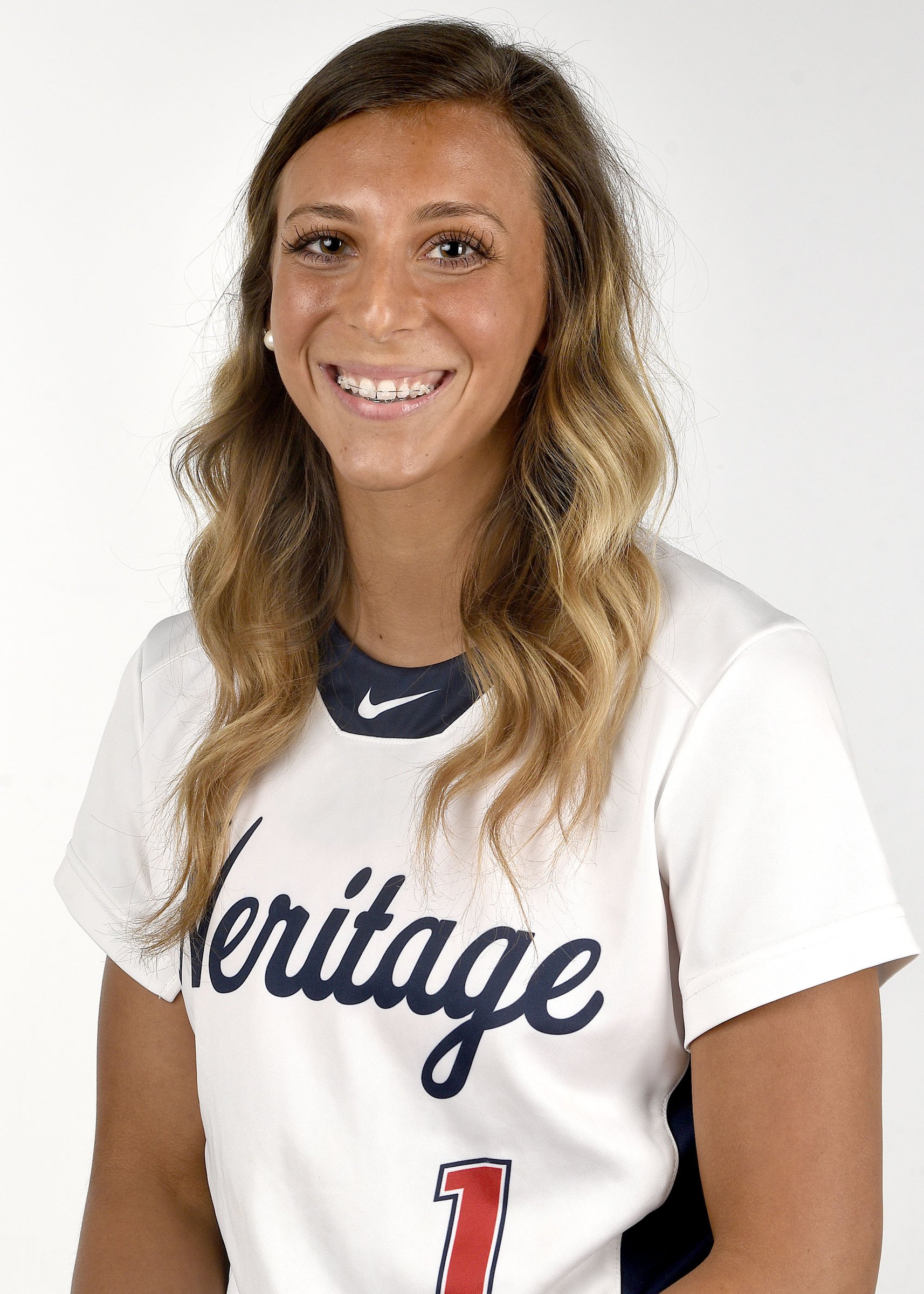 Staff file photo by Robin Rudd / Heritage softball player Rachel Gibson