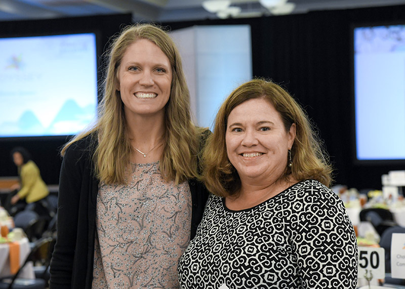 Jennifer Tedder and Lindsay Holland / Photo by Mark Gilliland