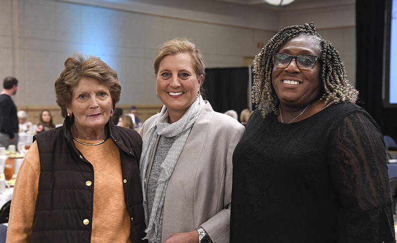 Mary and Donna Coleman and Rose Arnwine / Photo by Mark Gilliland