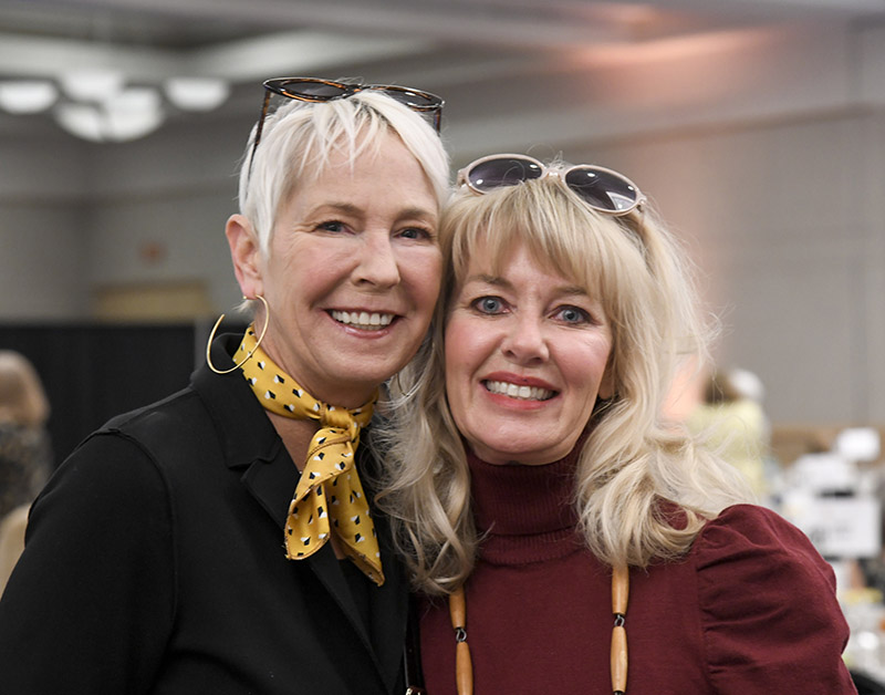 Christi Homar and Susan Stein / Photo by Mark Gilliland