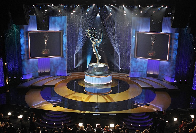 FILE - In this June 27, 2010 file photo, a view of the stage appears at the 37th annual Daytime Emmy Awards in Las Vegas. The 47th annual Daytime Emmy Awards will air on Friday, June 26 at 8 PM EST/PST. (AP Photo/Eric Jamison, File)