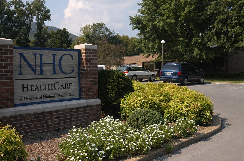 The NHC Healthcare nursing home is located in Dunlap, Tenn.