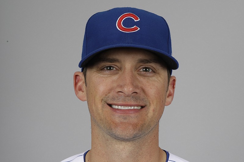 AP file photo by Gregory Bull / Chicago Cubs pitching coach Tommy Hottovy