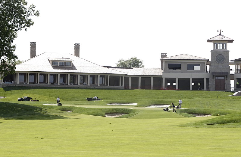 AP file photo by Jay LaPrete / Muirfield Village Golf Club in Dublin, Ohio, will host the PGA Tour's one-off Workday Charity Open starting Thursday and the Memorial Tournament, its traditional event hosted by Jack Nicklaus, next week.