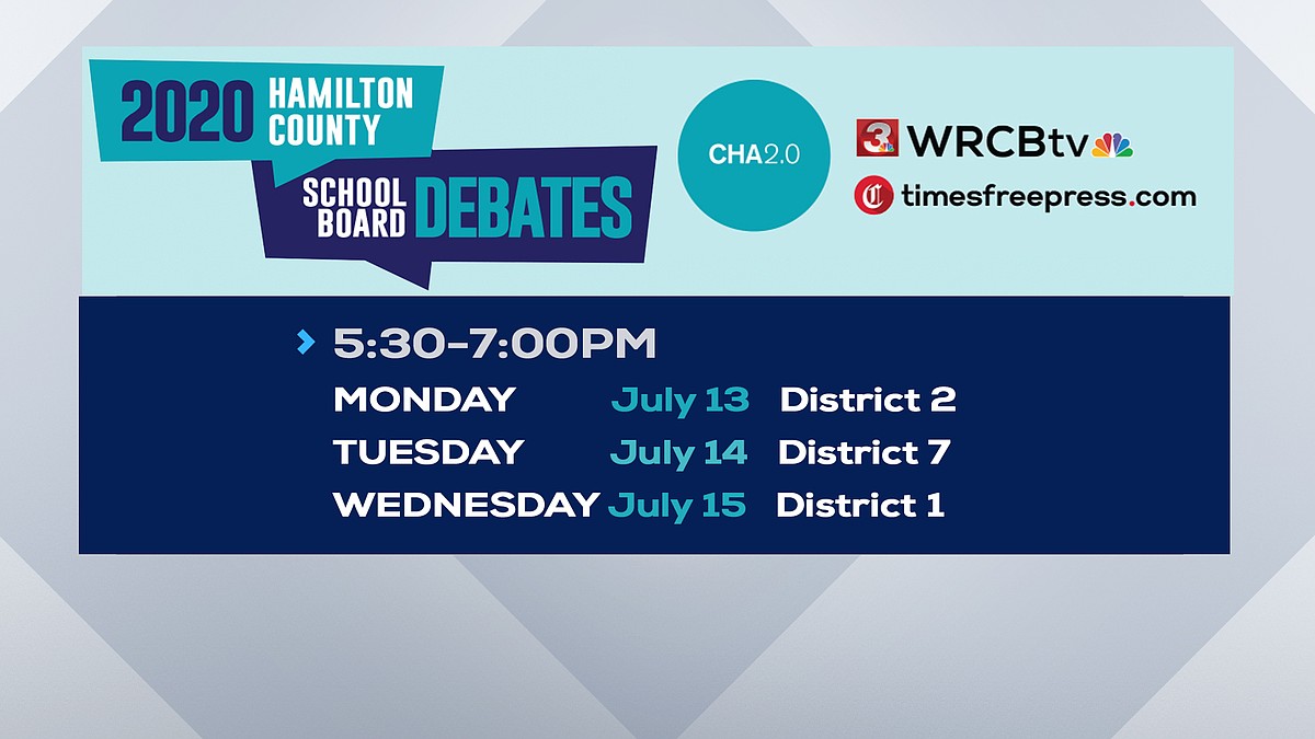 Watch: 2020 Hamilton County school board debates | Chattanooga Times ...