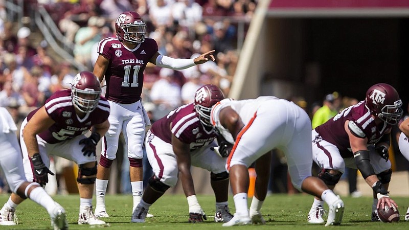 Texas A&M photo by Craig Bisacre / Quarterback Kellen Mond and the Texas A&M Aggies are Phil Steele's surprise team in the SEC due to a more experienced roster and a less taxing schedule compared to last year, when they faced Clemson and Georgia in addition to Alabama, Auburn and LSU.