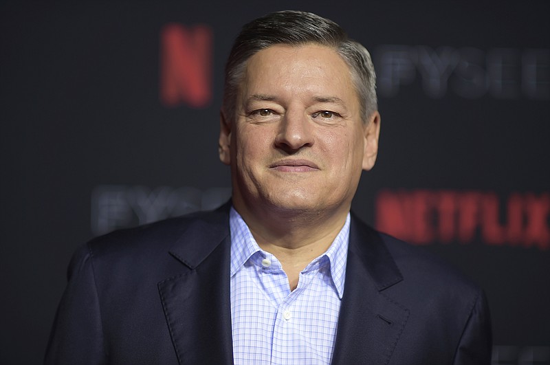 FILE - In this Sunday, May 6, 2018, file photo, Ted Sarandos attends the 2018 Netflix FYSee Kick-Off Event at Raleigh Studios Hollywood in Los Angeles. Netflix added a flood of new subscribers amid the coronavirus pandemic and also offered clues to a possible successor for founding CEO Reed Hastings, who on Thursday, July 16, 2020, named the company's chief content officer, Sarandos, as co-CEO. (Photo by Richard Shotwell/Invision/AP, File)