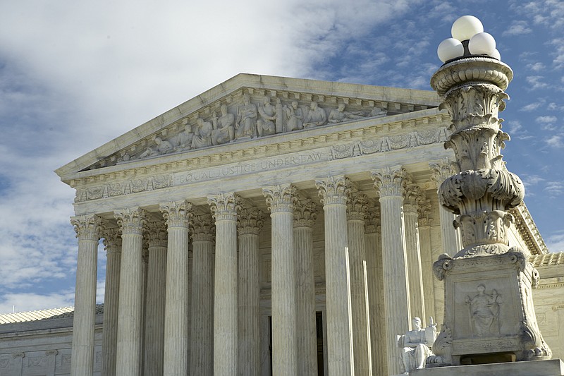 File photo by Mark Tenally of The Associated Press / This is a Jan. 27, 2020, photo of The Supreme Court in Washington.
