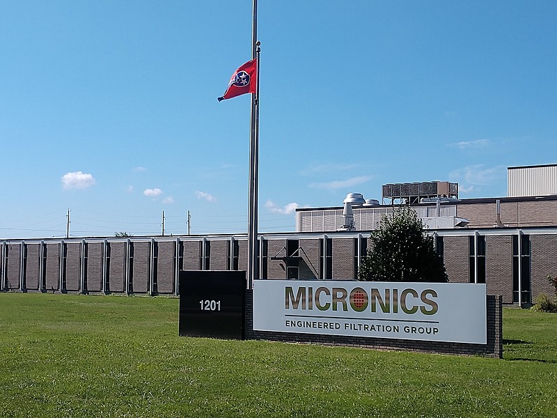 Staff photo by Mike Pare / Micronics, which makes industrial filters in Chattanooga, is moving its home office from New Hampshire to the former Alstom site on Riverfront Parkway.