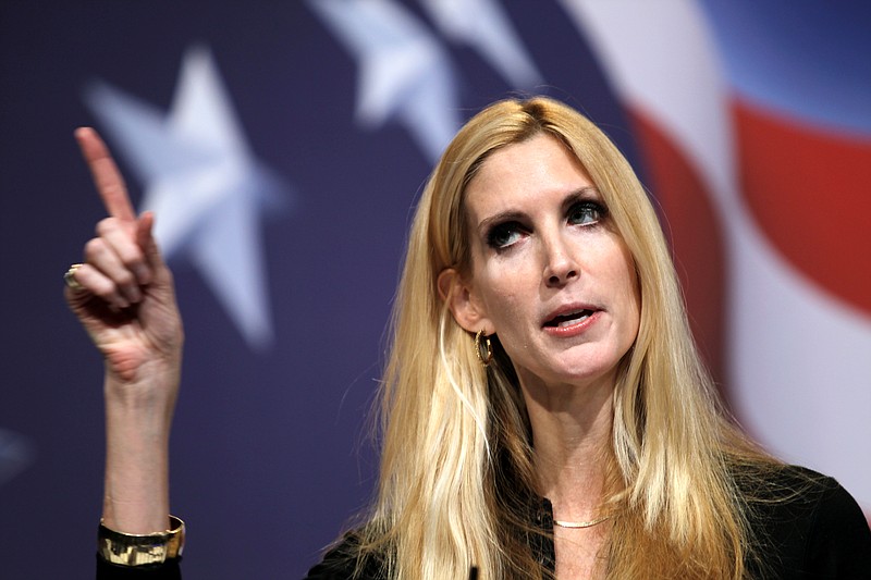 Associated Press File Photo / Conservative author Ann Coulter is one of many on the right who have seen their addresses canceled because of threats of bodily harm.