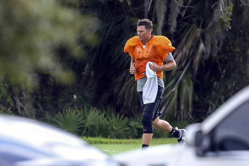 AP photo by Chris Urso / Tampa Bay Buccaneers quarterback Tom Brady