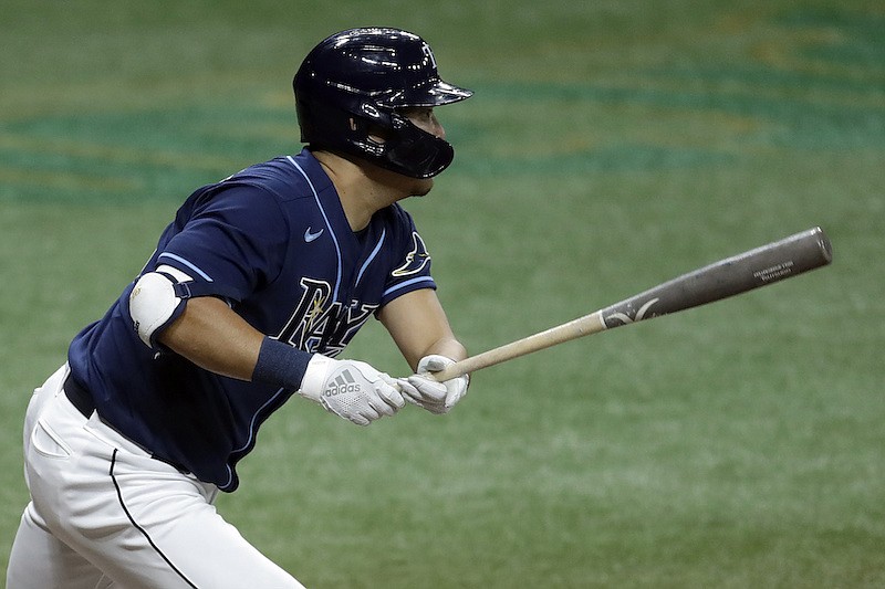 How Rays' Yoshi Tsutsugo muscled his way into headlines again