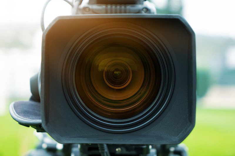 Professional digital video camera. tv camera in a outdoor concert. / Getty Images/iStock/batuhan toker