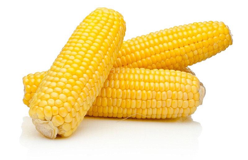 Corn on the cob kernels peeled. / Getty Images/iStock/Hyrma