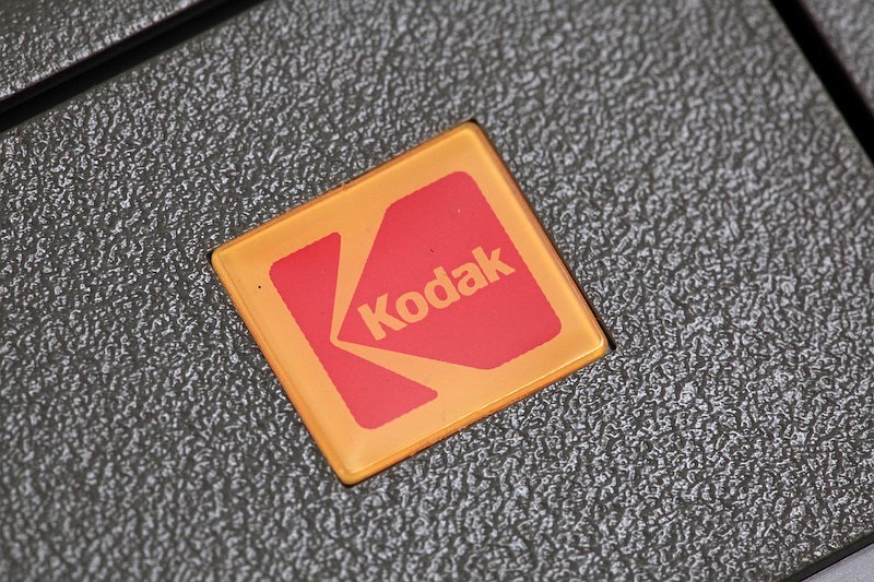 This Jan. 25, 2011 file photo shows a Kodak slide projector in Philadelphia. Photography company Eastman Kodak is set to receive a $765 million government loan to create a new division that will help make ingredients for use in generic drugs. Kodak Pharmaceuticals will make critical pharmaceutical ingredients that have been identified as essential but have lapsed into chronic national shortage, as defined by the Food and Drug Administration. (AP Photo/Matt Rourke, File)