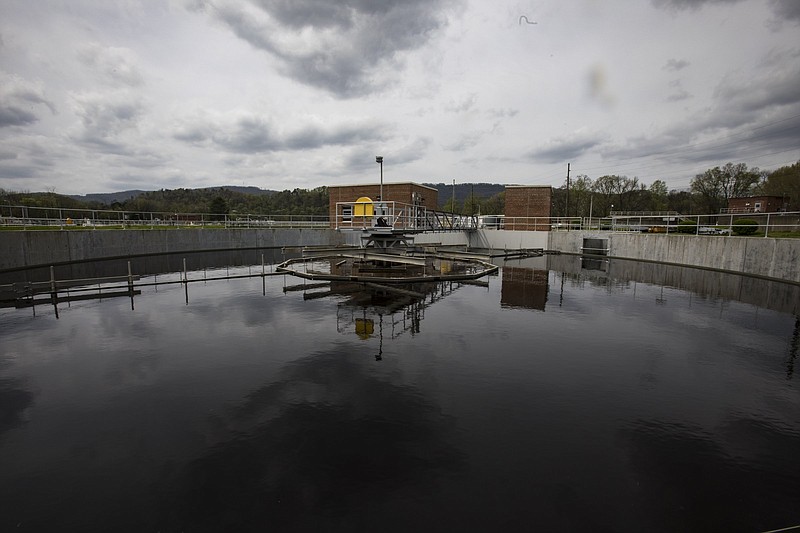Staff photo by Troy Stolt / Moccasin Bend Wastewater Treatment Center, as seen on Saturday, March 28, 2020 in Chattanooga, Tenn.