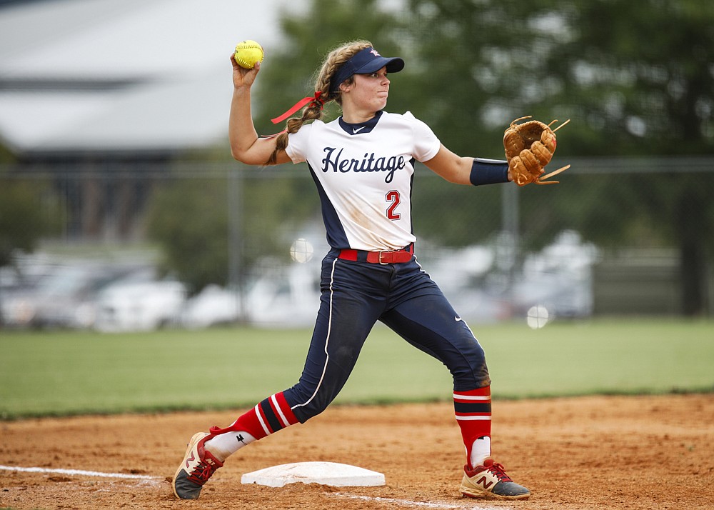 Softball With Roots Heritage softball team overcomes sloppy play to go 2-0 against ...
