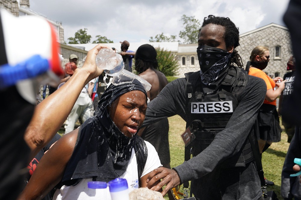 Fights During Georgia Protest | Chattanooga Times Free Press