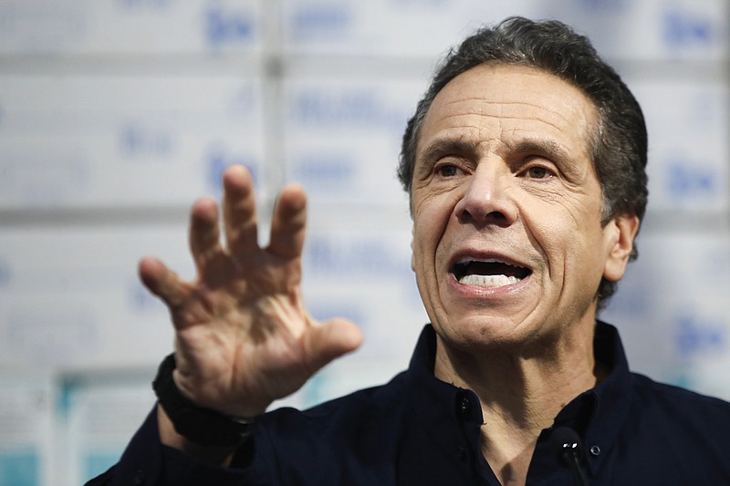 Associated Press File Photo / The Democrats picked an odd spokesperson to blame President Donald Trump for his handling of the COVID-19 virus in New York Gov. Andrew Cuomo, whose actions have been said to have led to the deaths of some 6,000 people — and maybe as many as 11,000 — in nursing homes with the virus.