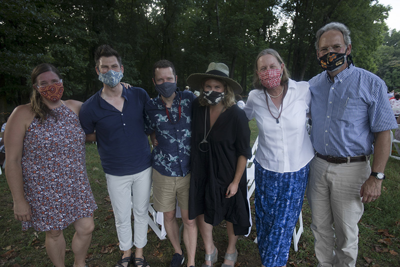 Staff photo by Troy Stolt / Tricia Mimms, Chris Lylains, Mark McKnight, Teal Thibaud and Julie & Bruce Clark